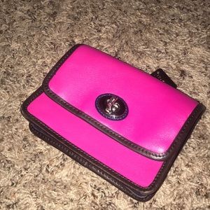 Pink Coach Wristlet NWOT.